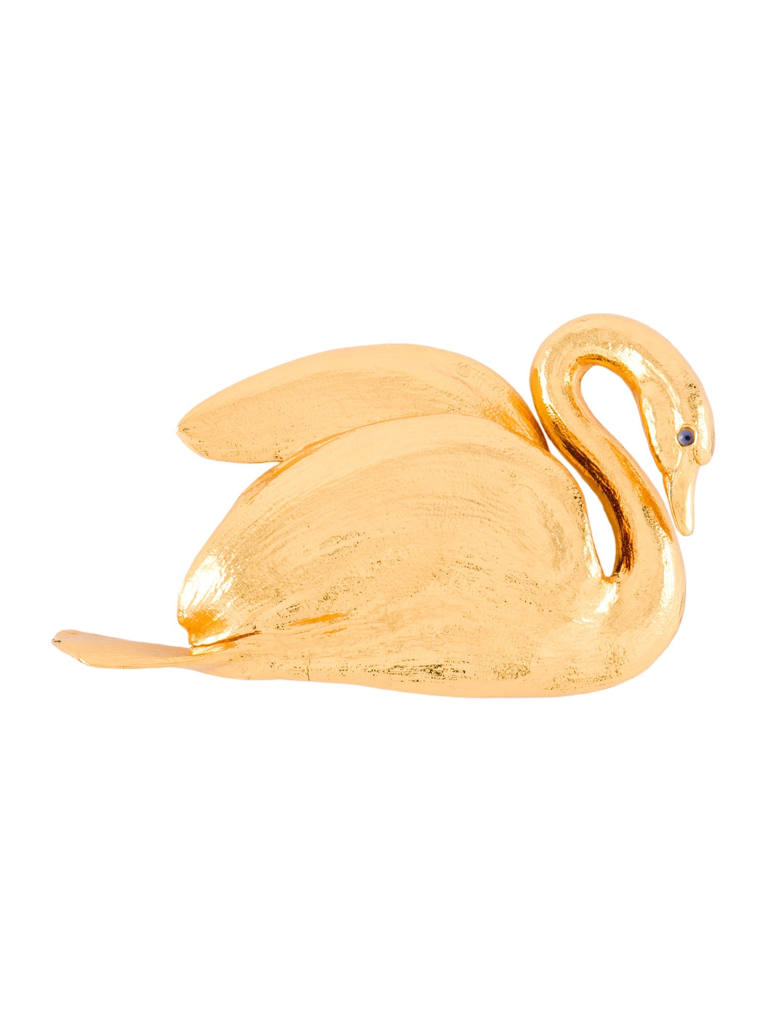 Christopher Ross Gold Swan Buckle
