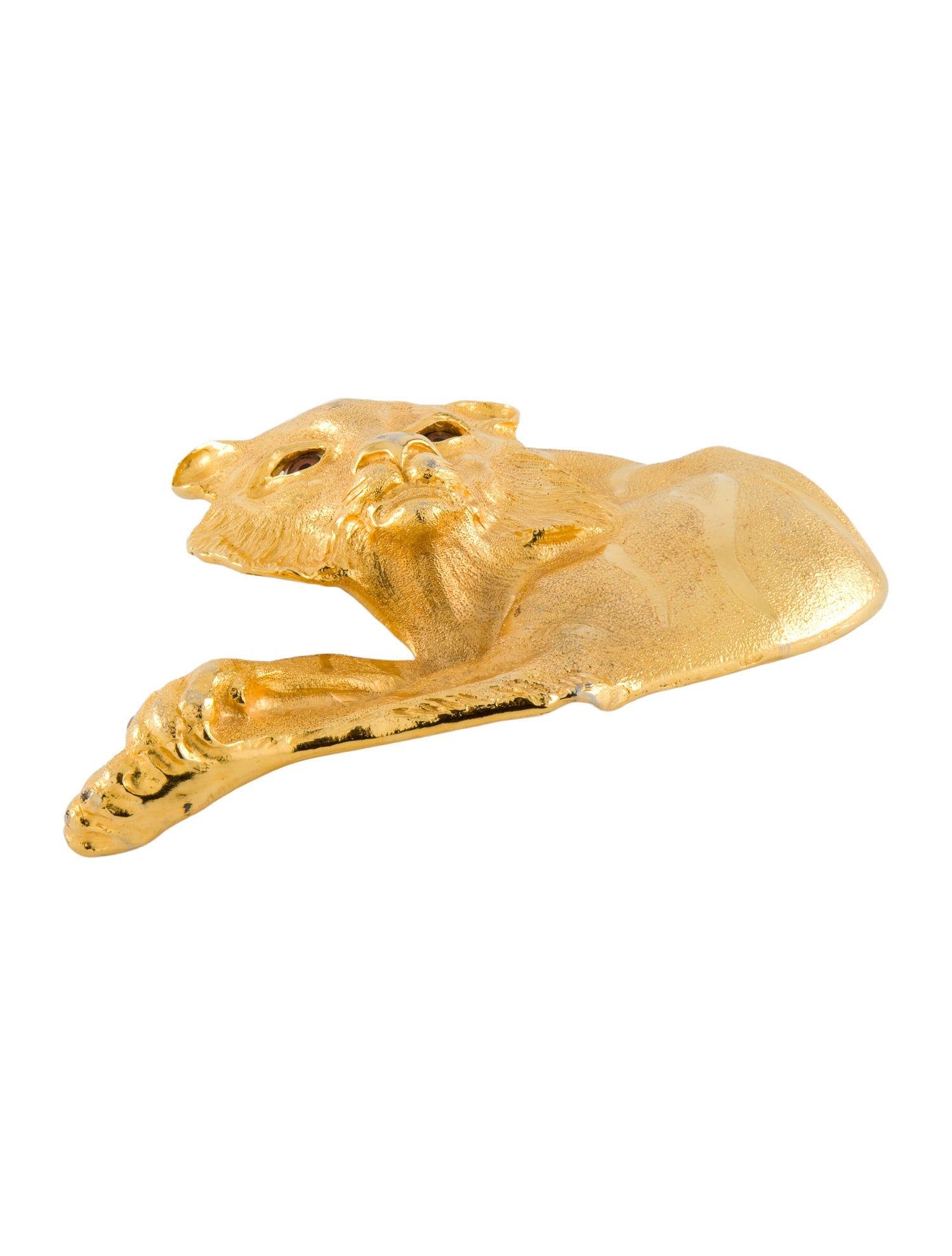 Christopher Ross Gold Belt Buckle.