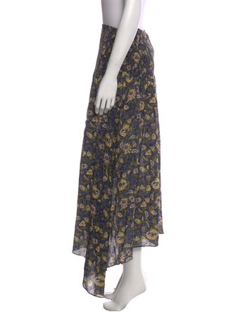 Chufy Floral Print Midi Length Skirt