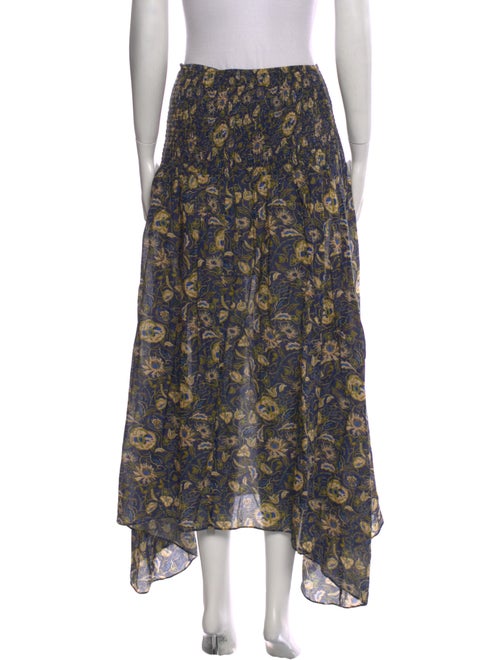 Chufy Floral Print Midi Length Skirt
