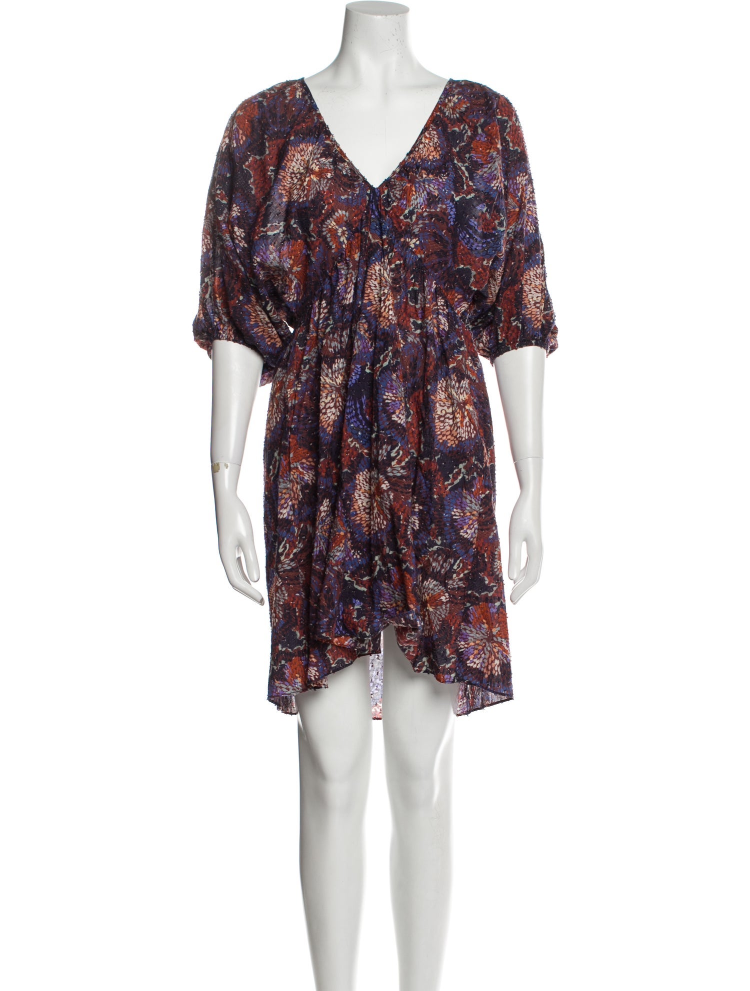 Chufy Floral Print Mini Dress w/ Tags