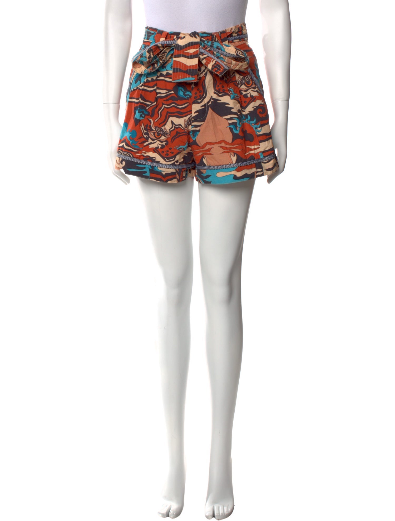 Chufy Printed Mini Shorts