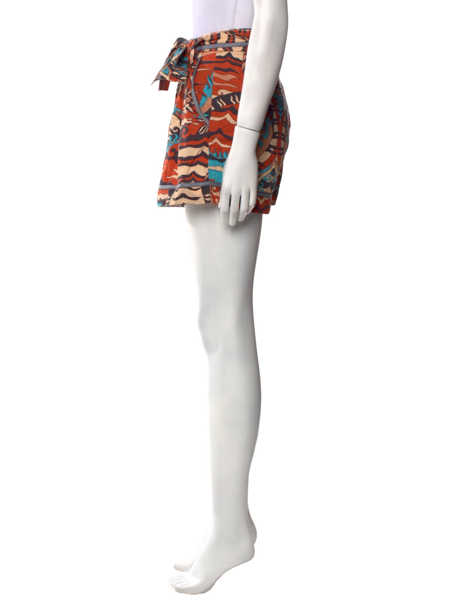 Chufy Printed Mini Shorts