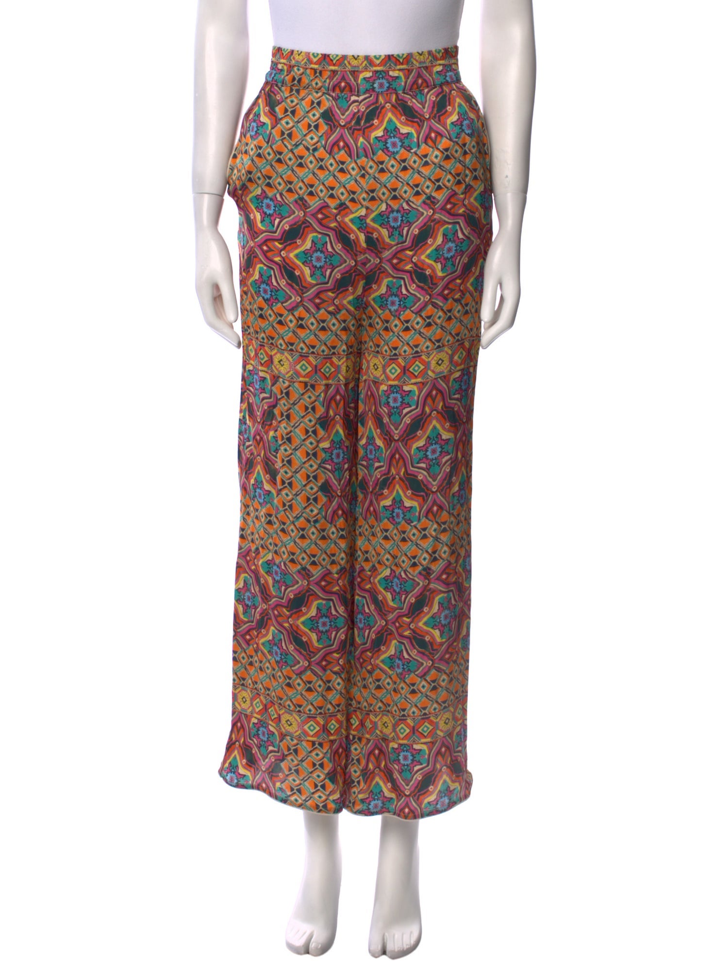 Chufy Floral Print Wide Leg Pants