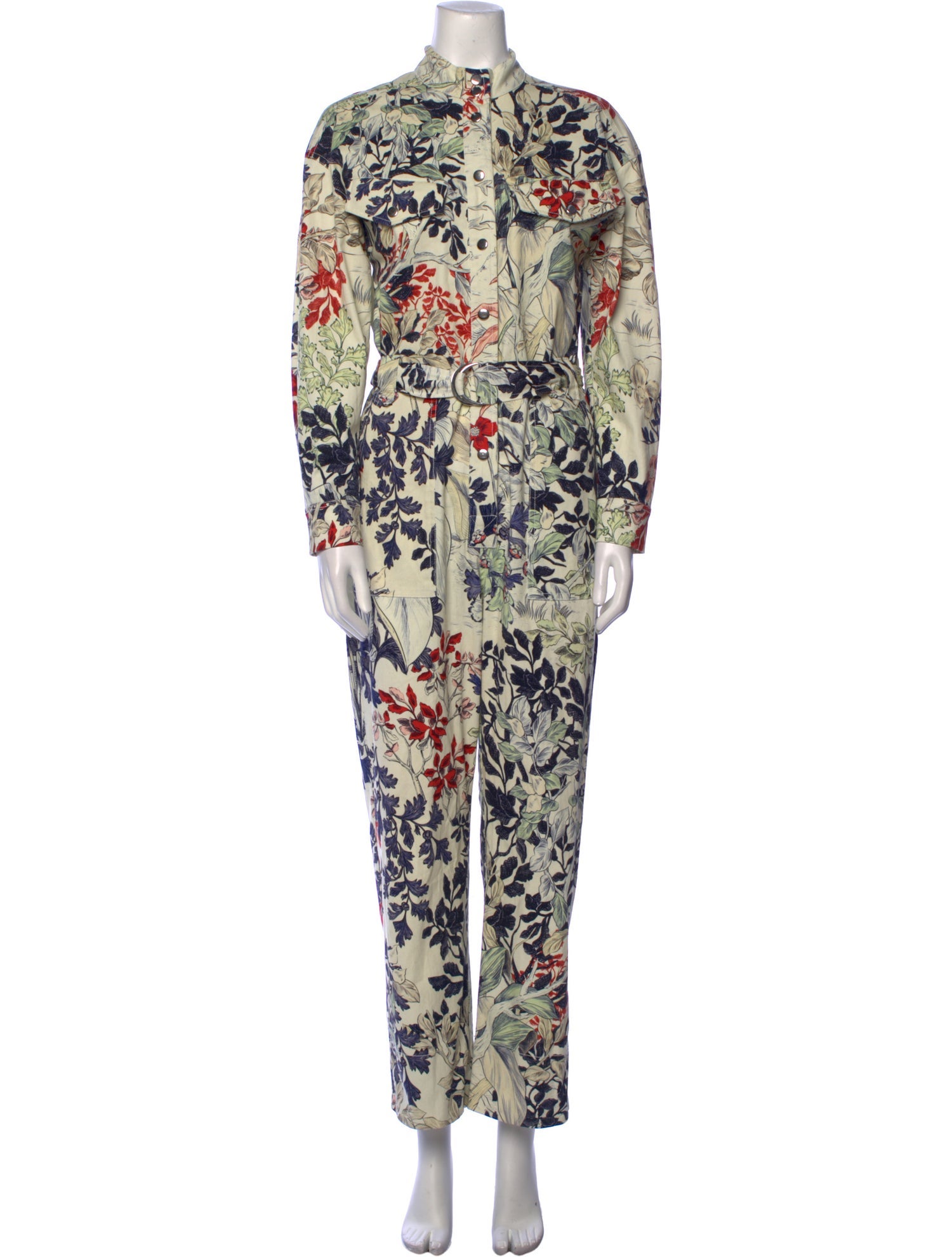 Chufy Floral Print Jumpsuit