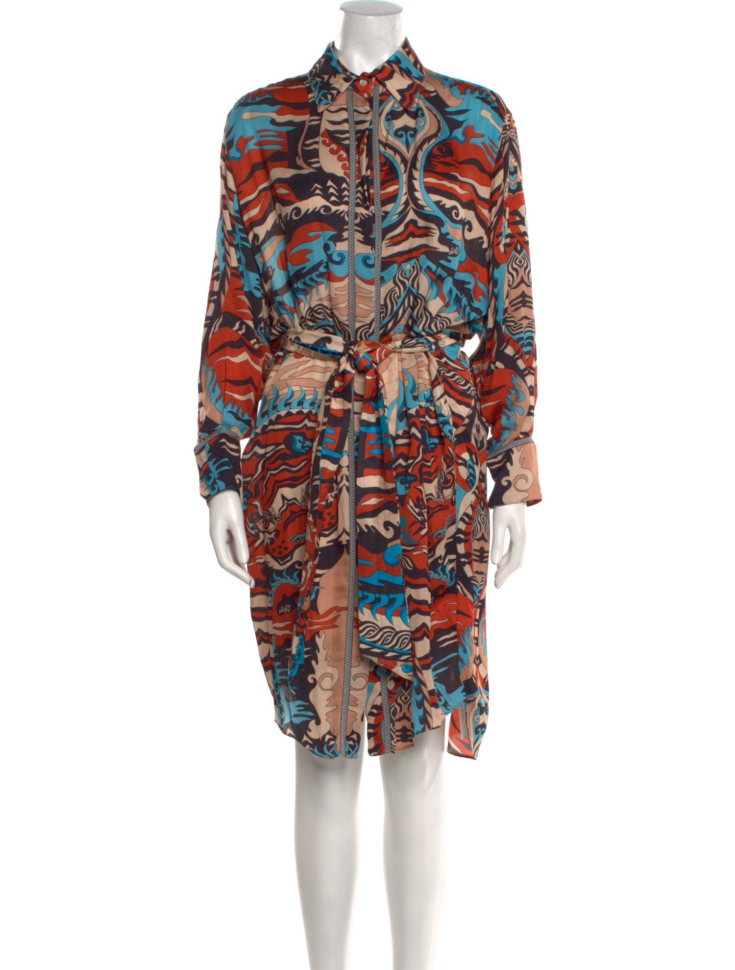 Chufy Printed Long Dress