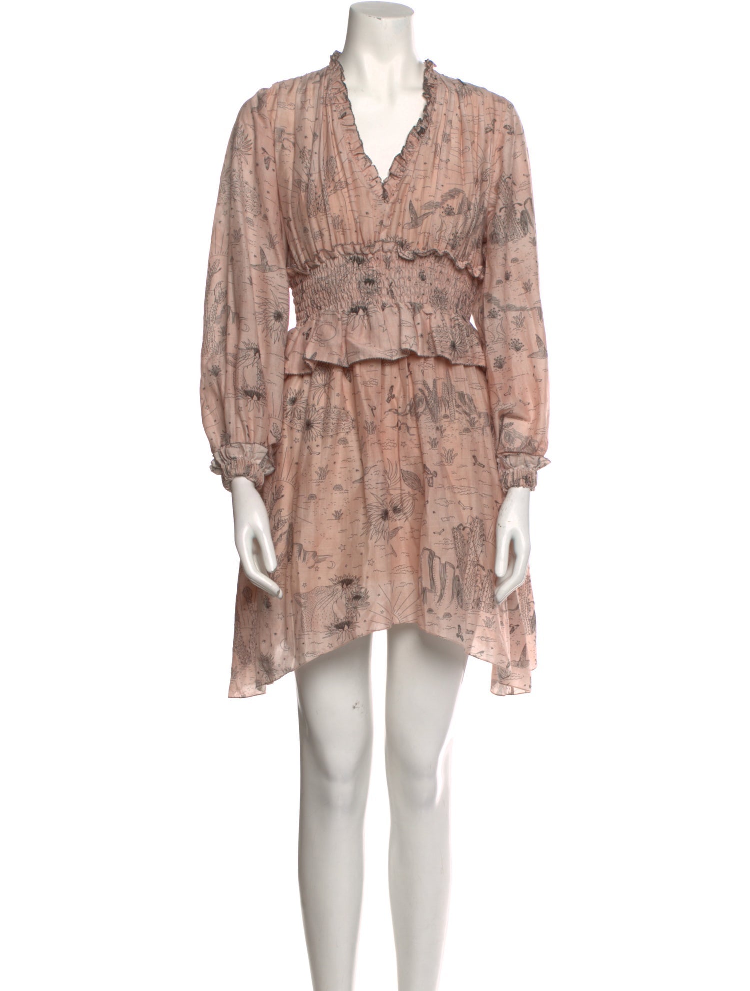 Chufy Printed Mini Dress