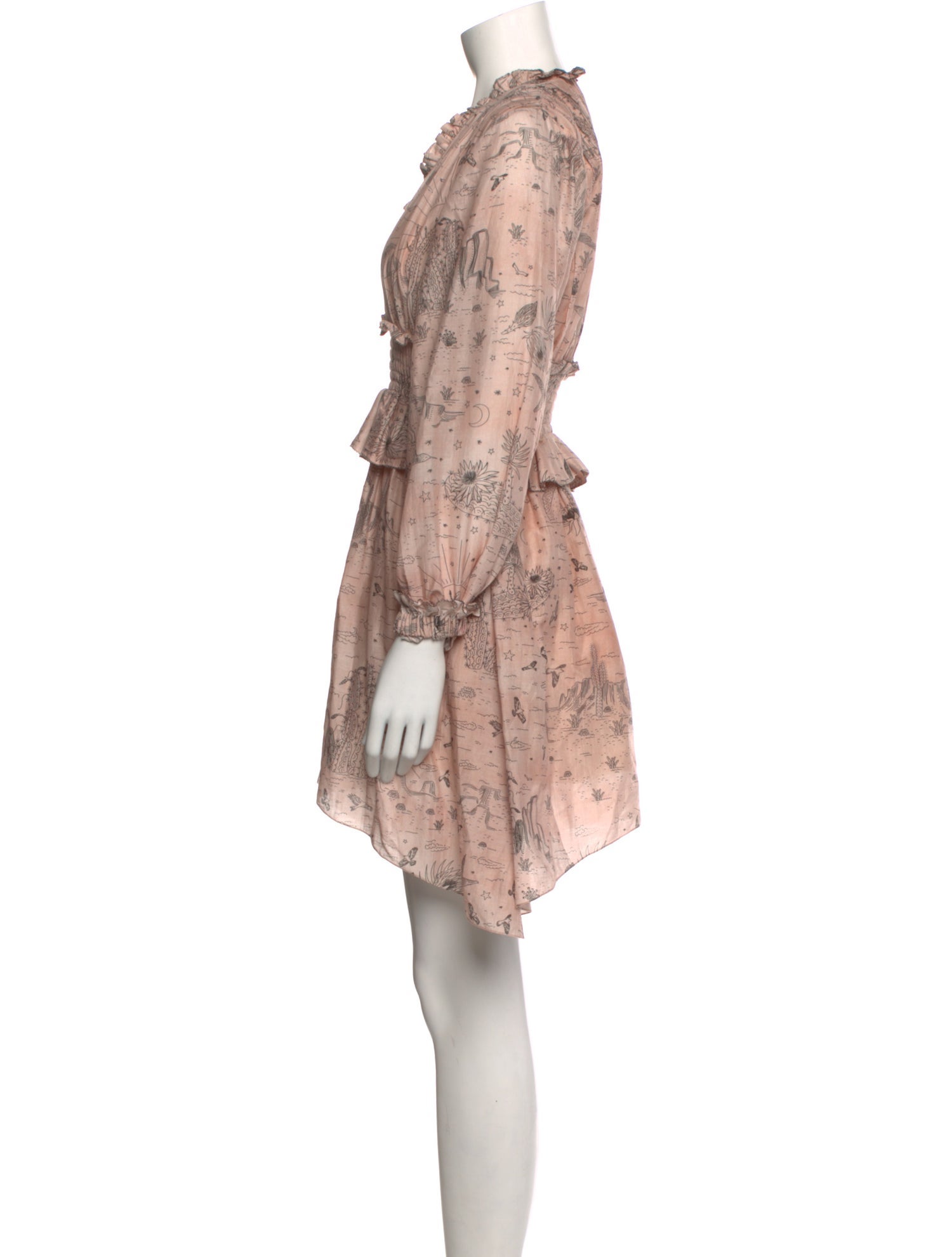 Chufy Printed Mini Dress