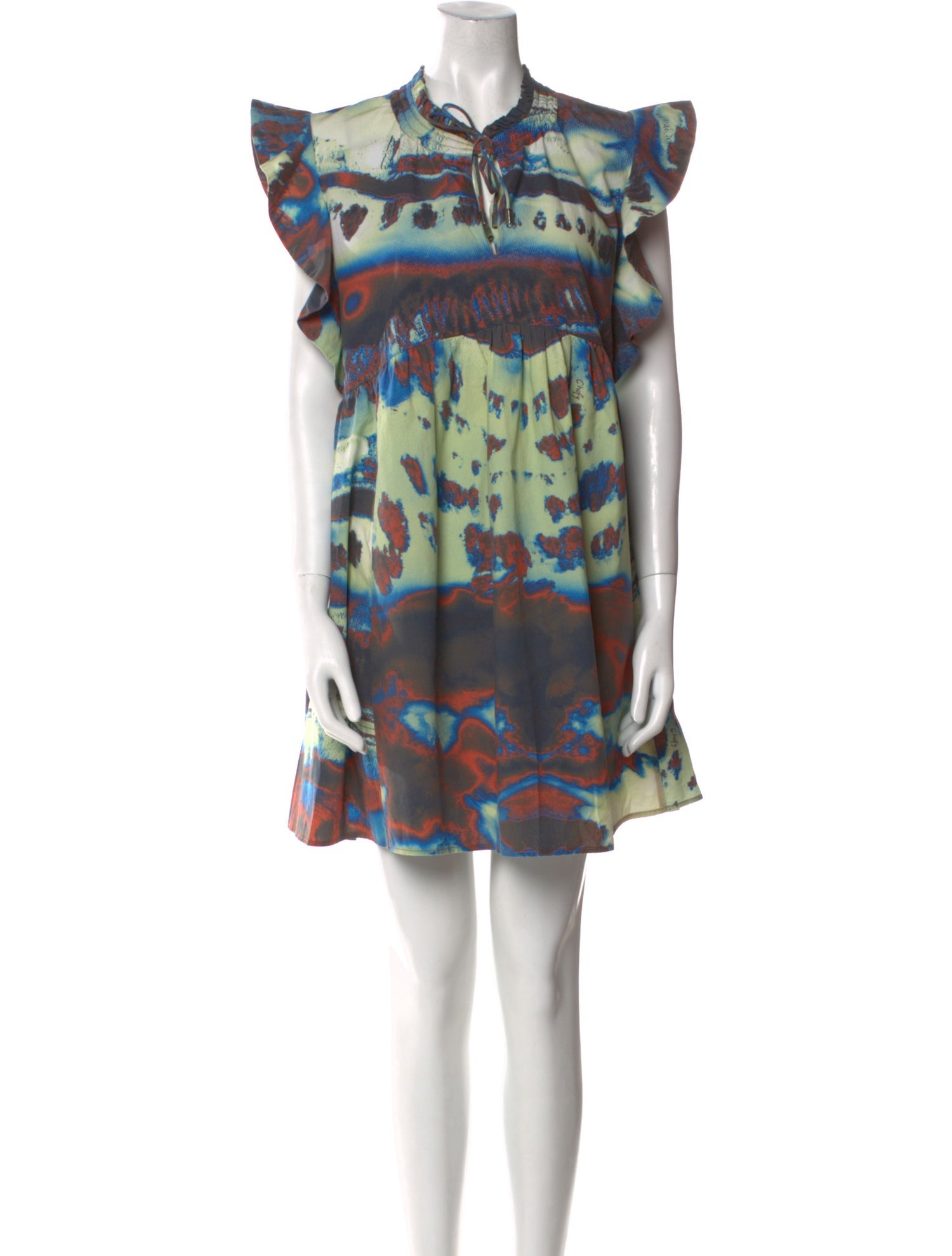 Chufy Printed Mini Dress