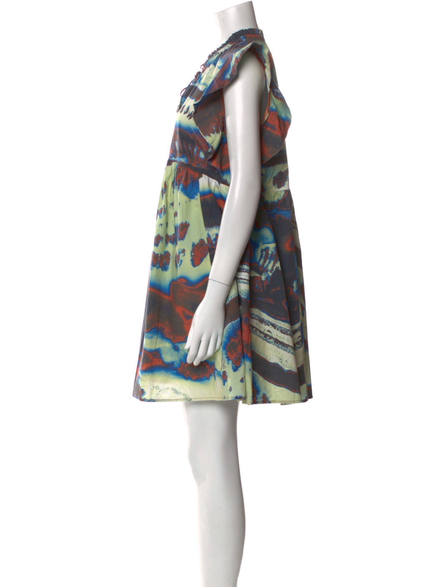 Chufy Printed Mini Dress