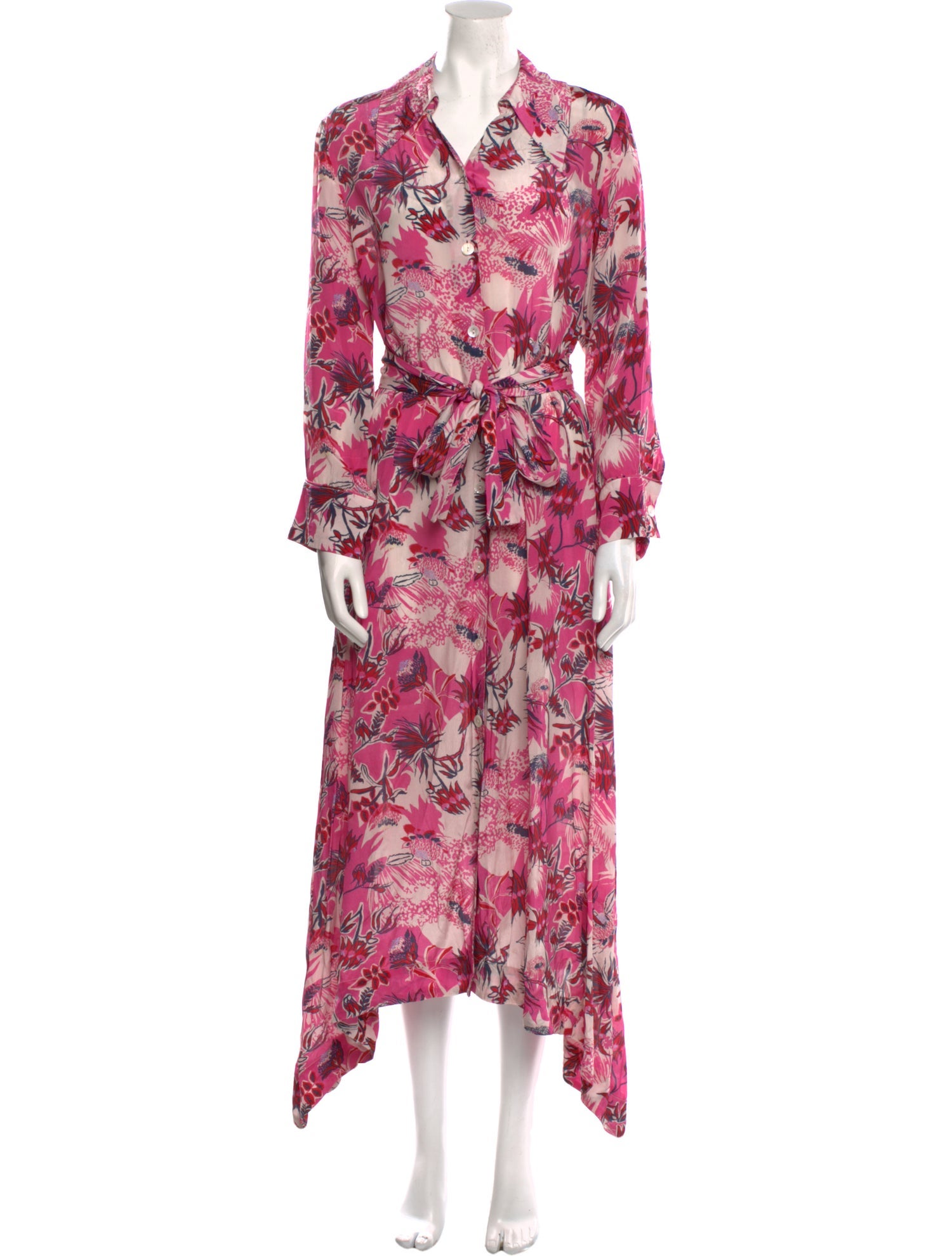 Chufy Floral Print Long Dress