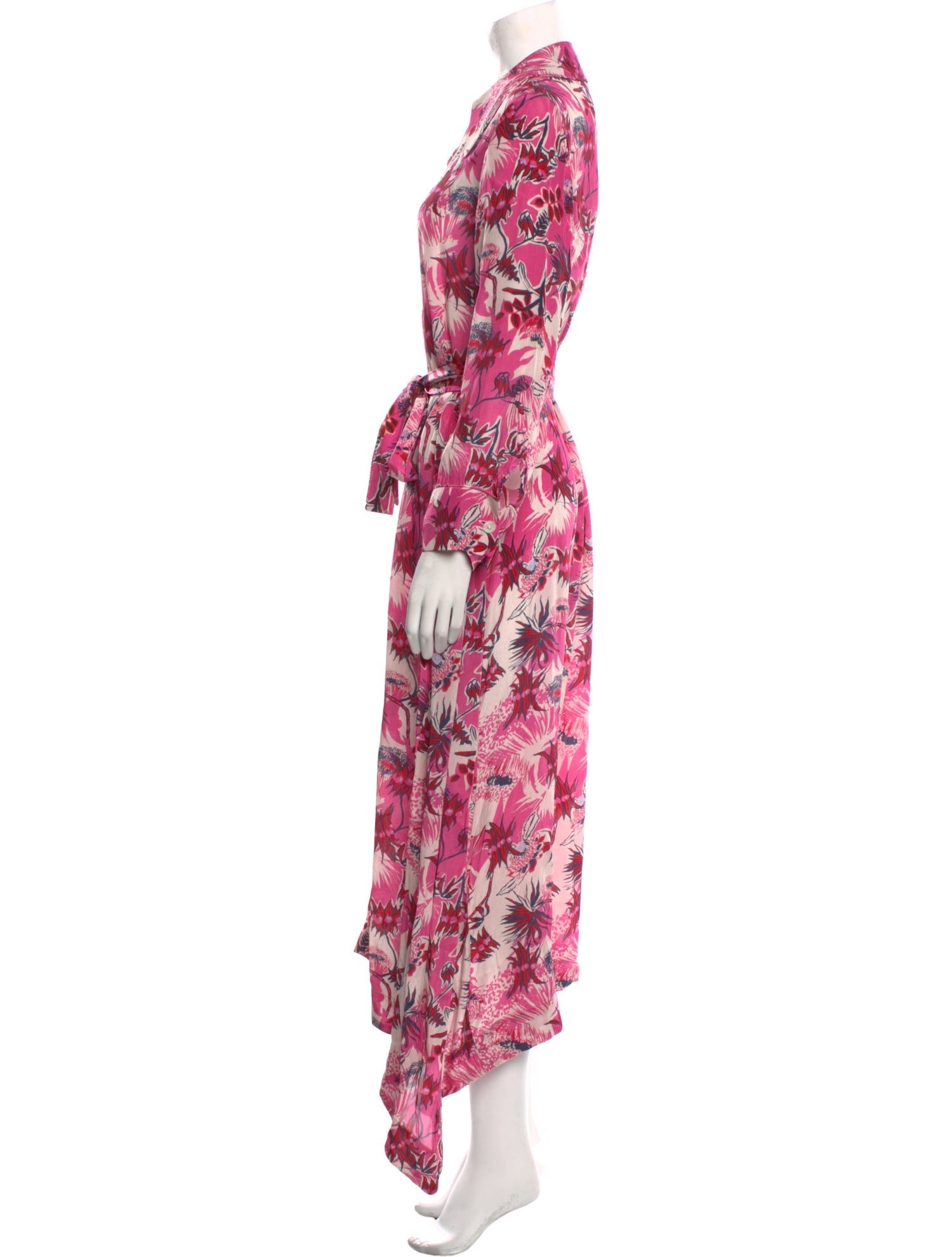Chufy Floral Print Long Dress