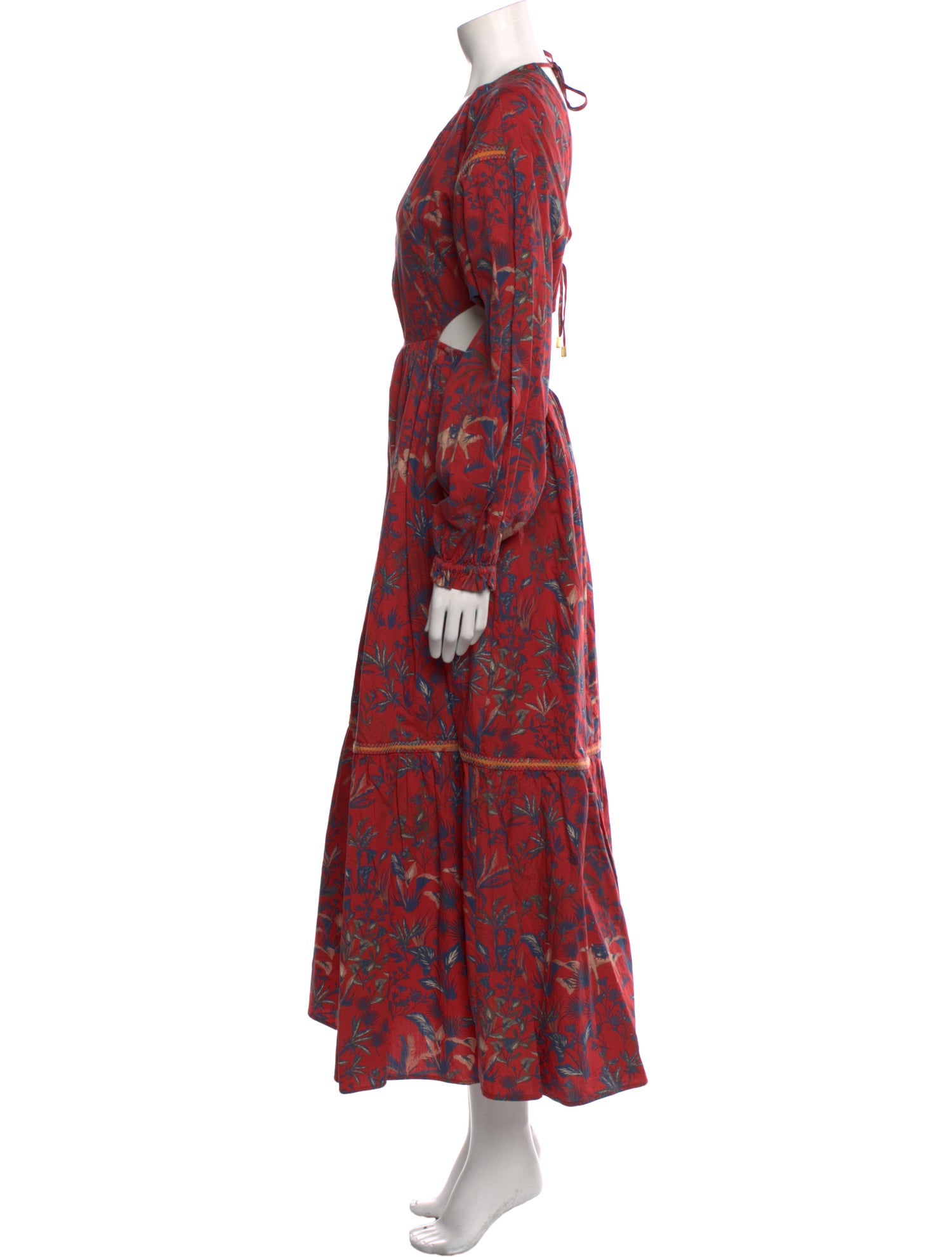 Chufy Printed Long Dress