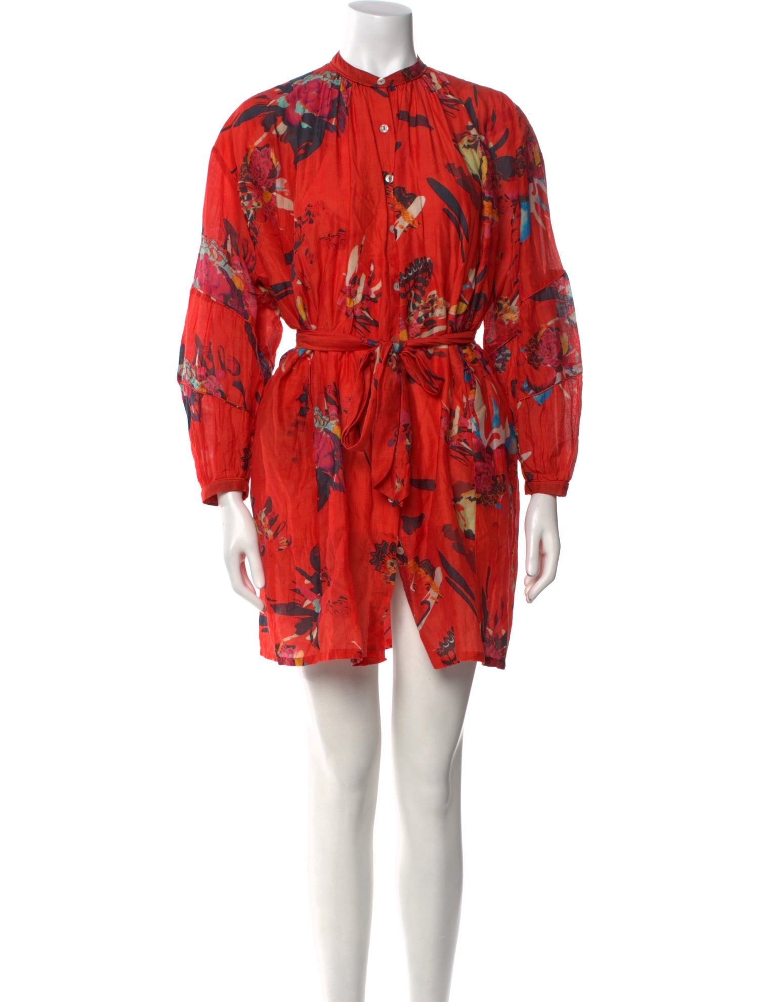 Chufy Floral Print Mini Dress