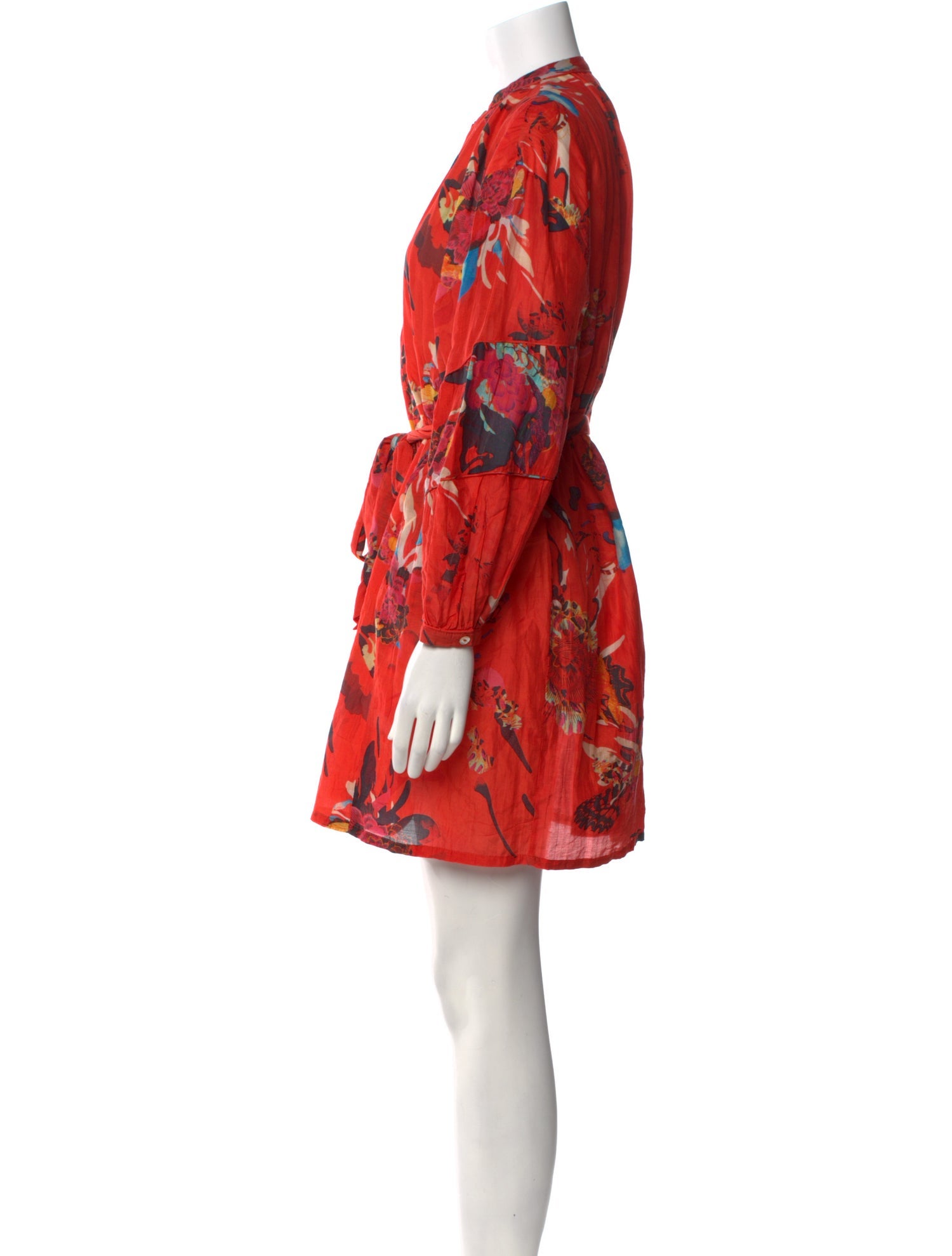 Chufy Floral Print Mini Dress