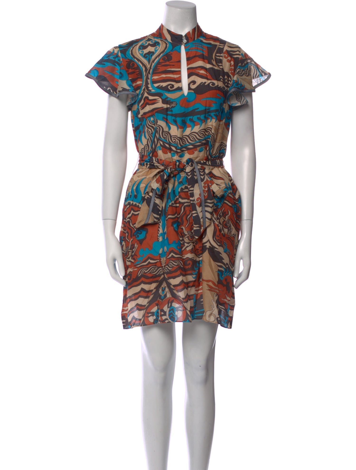 Chufy Printed Mini Dress