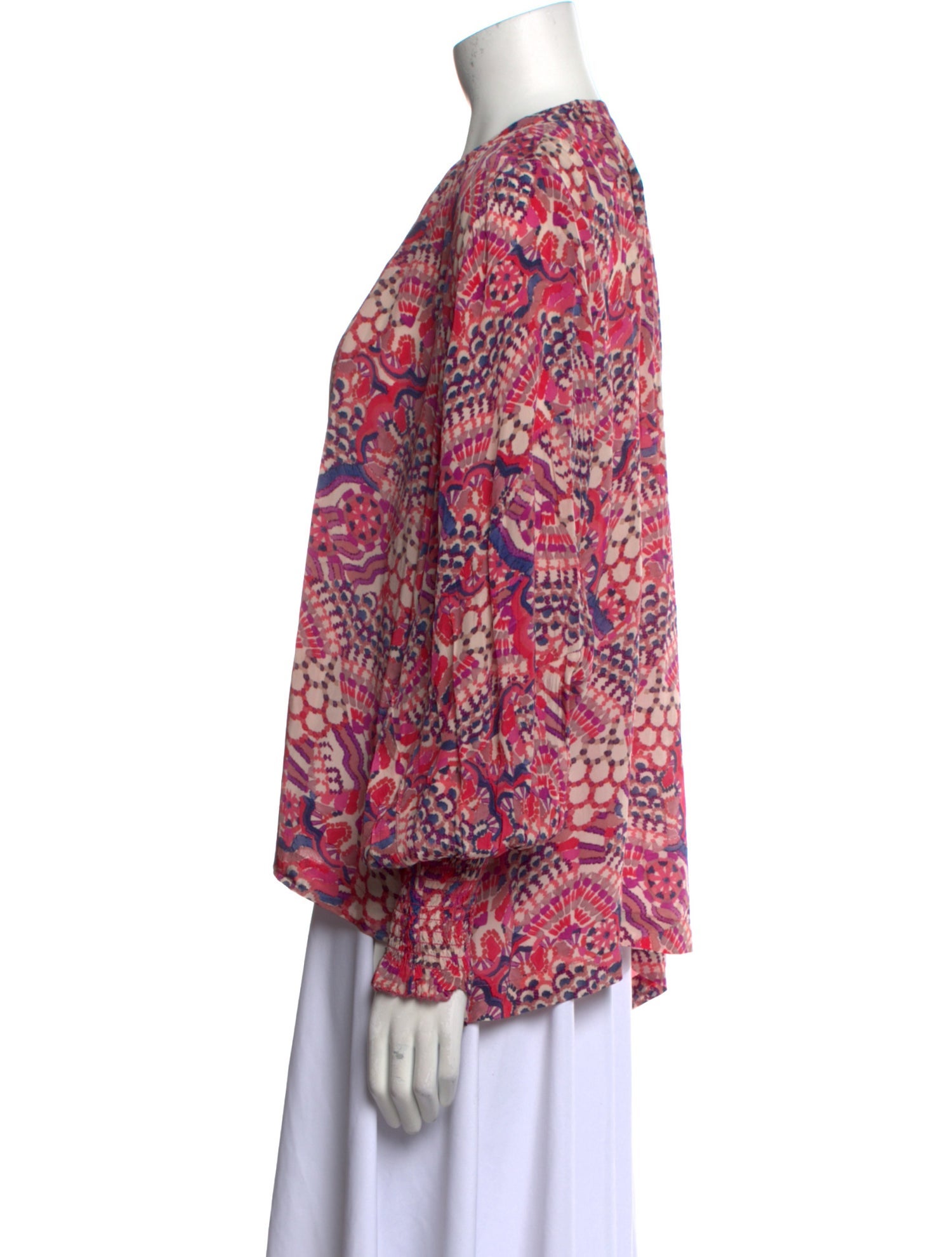 Chufy Linen Printed Blouse