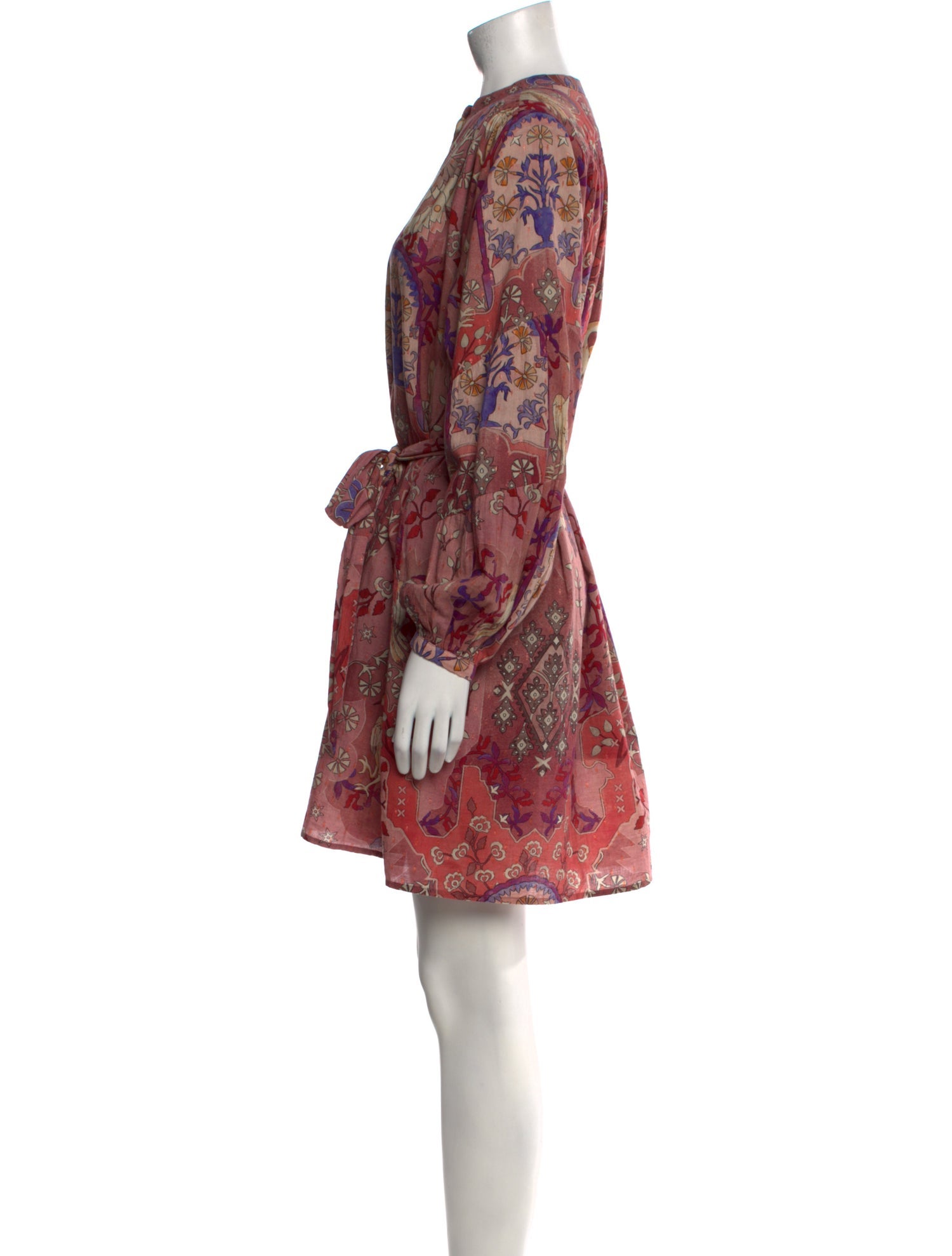 Chufy Paisley Print Mini Dress