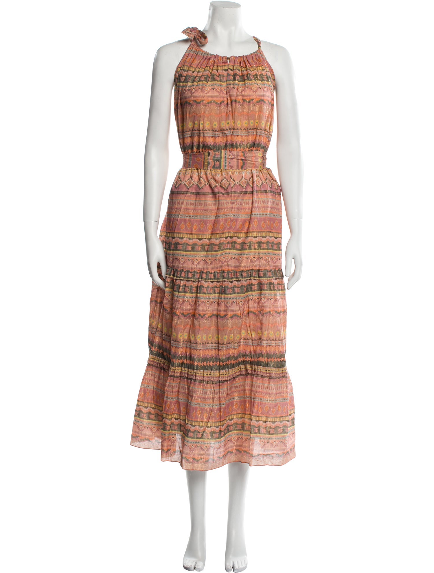 Chufy Printed Long Dress