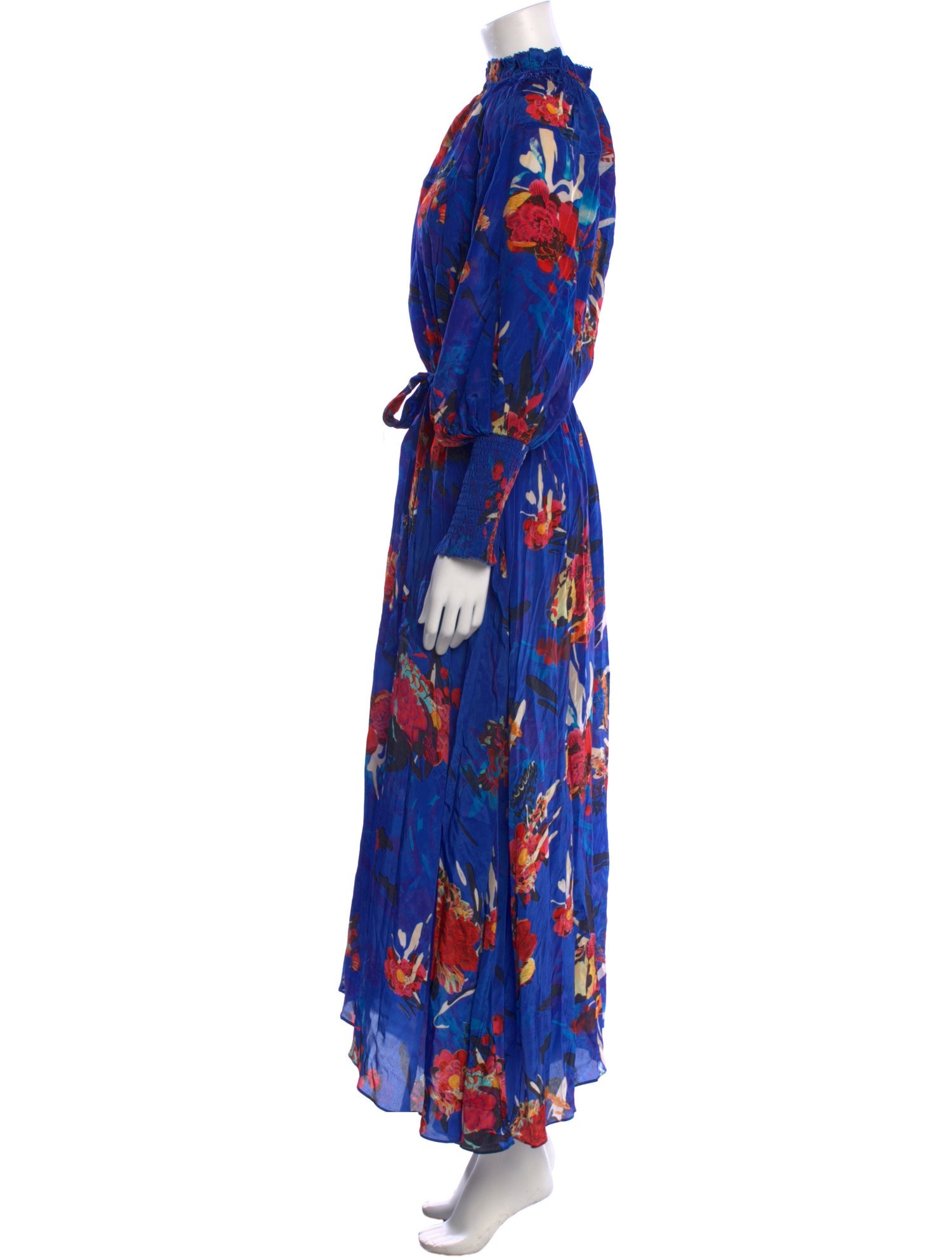 Chufy Floral Print Long Dress