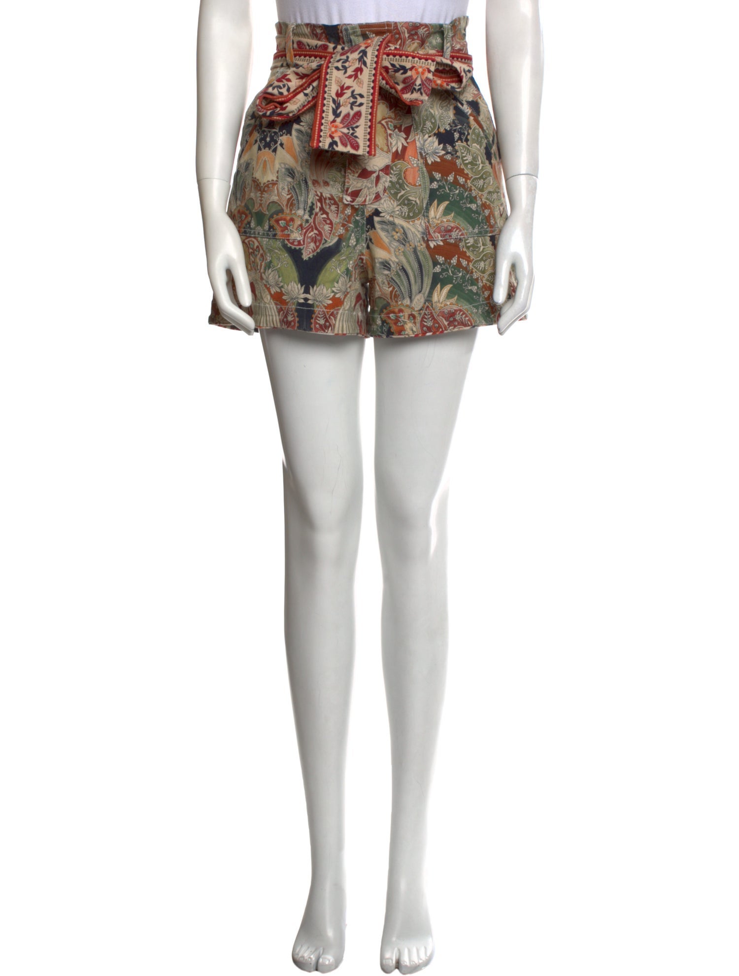 Chufy Floral Print Mini Shorts