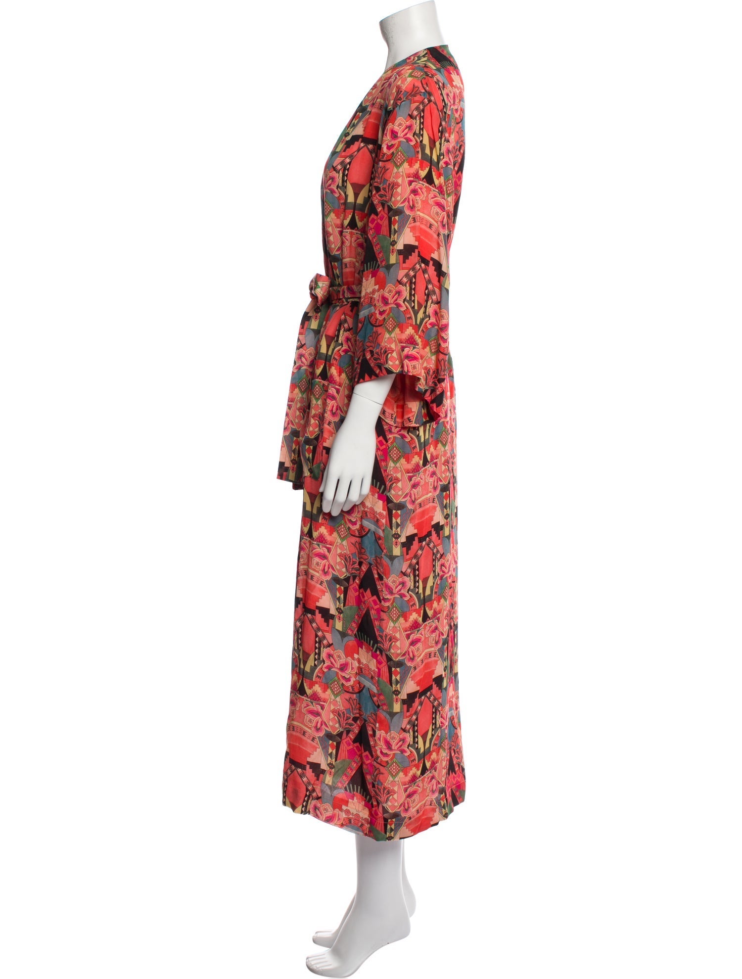 Chufy Floral Print Long Dress w/ Tags