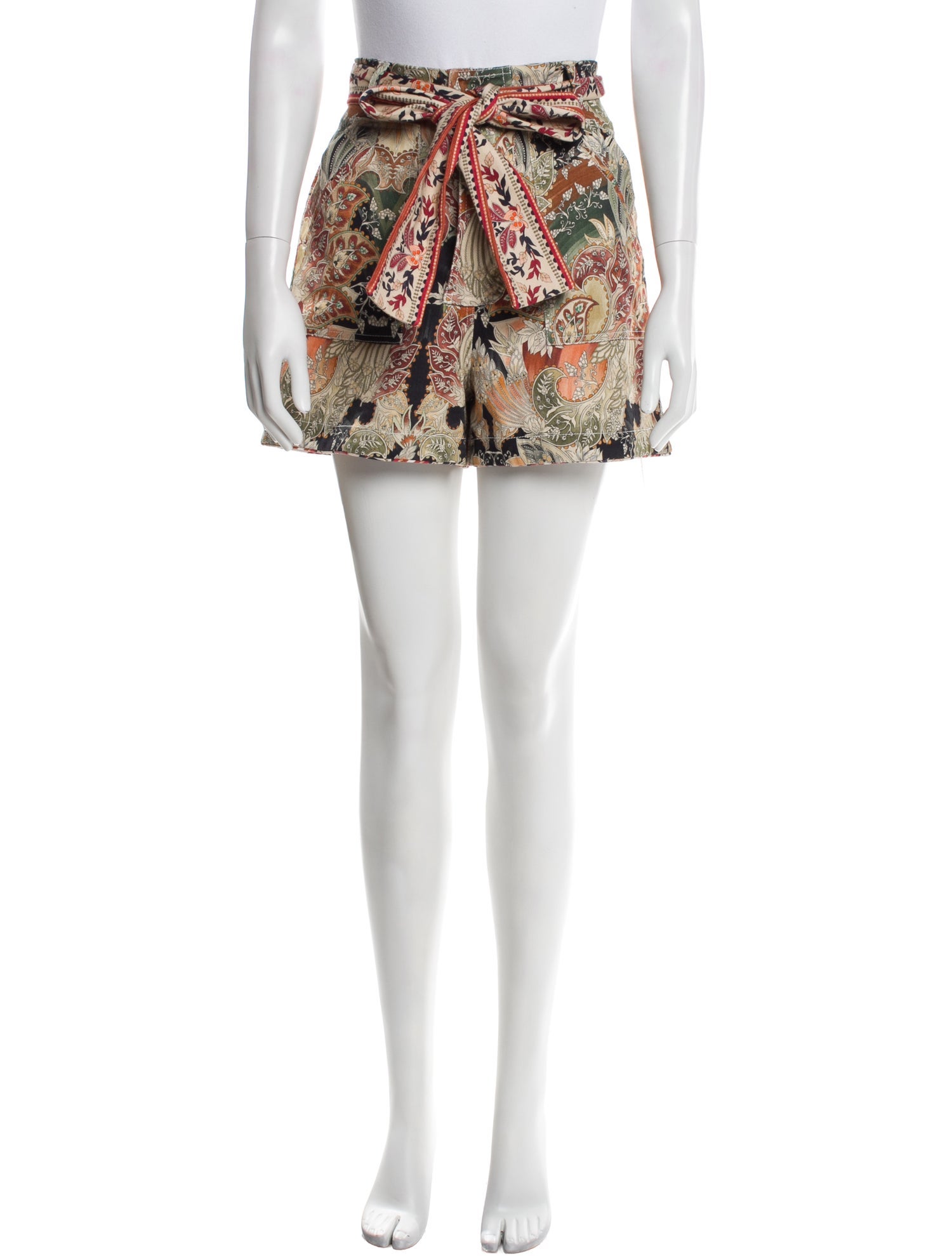 Chufy Floral Print Mini Shorts