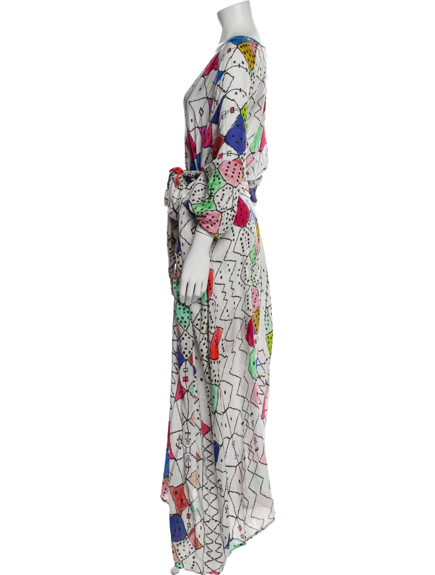 Chufy Printed Long Dress