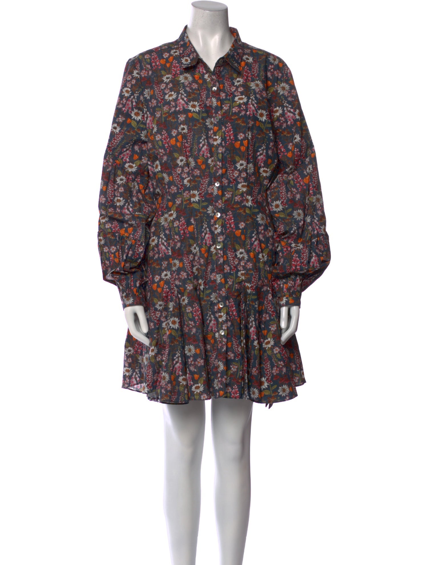 Chufy Floral Print Mini Dress