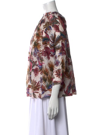 Chufy Silk Printed Blouse