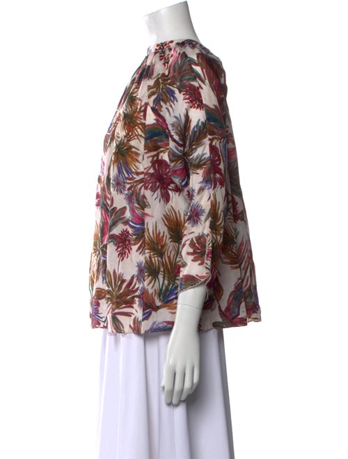 Chufy Silk Printed Blouse