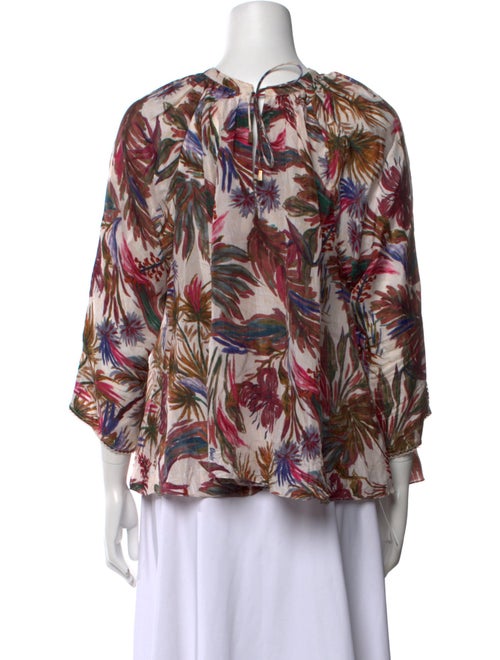 Chufy Silk Printed Blouse