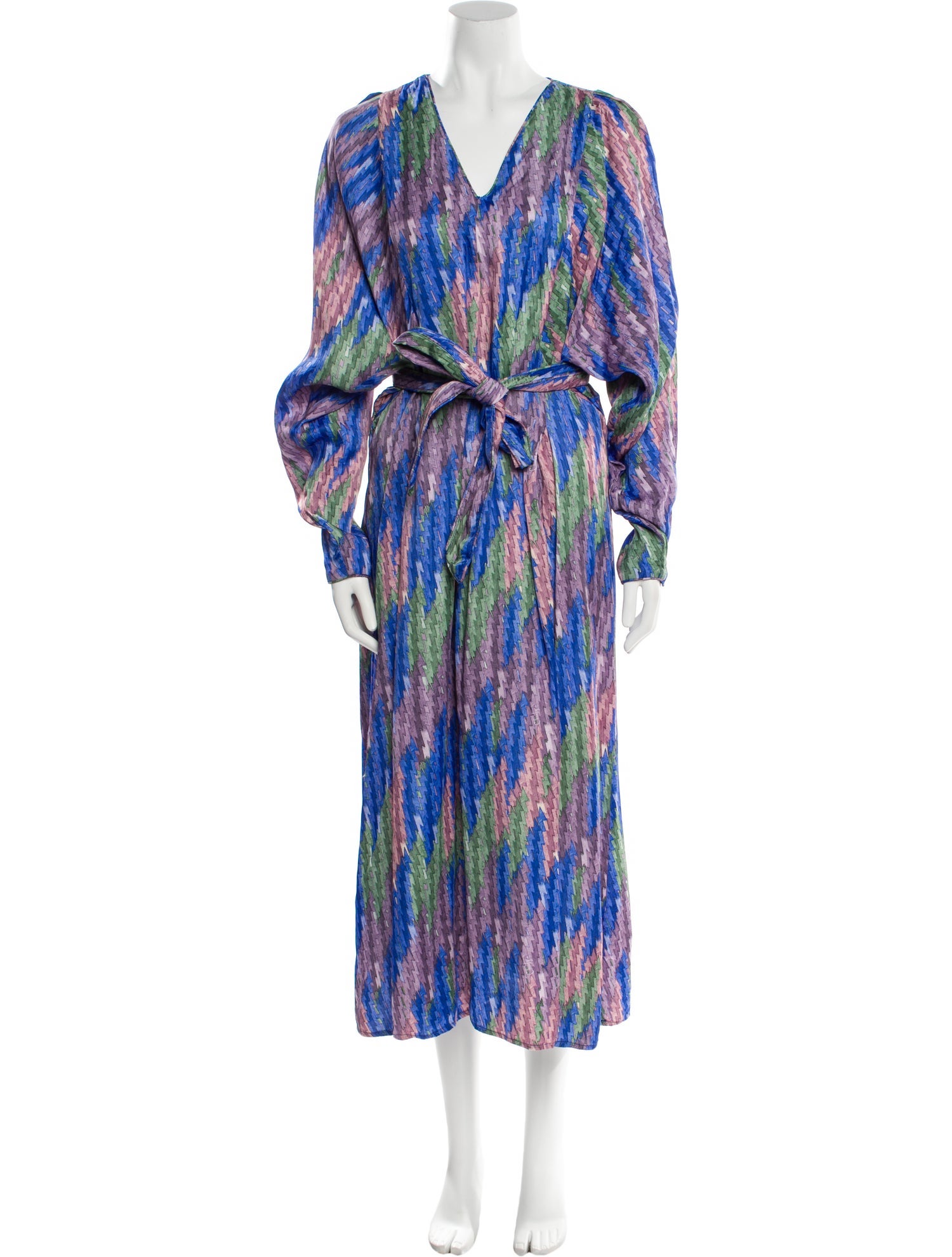 Chufy Printed Long Dress