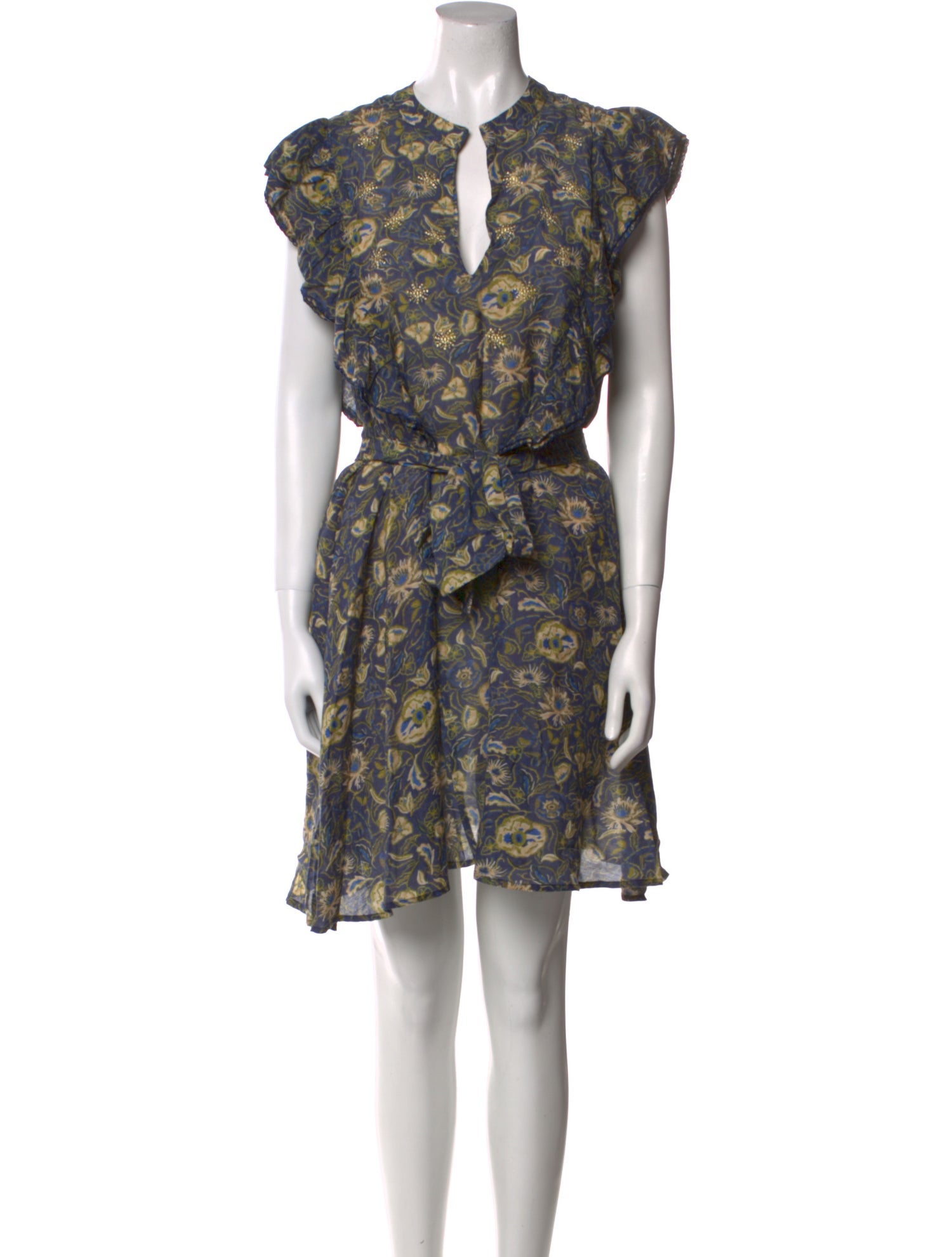 Chufy Floral Print Mini Dress