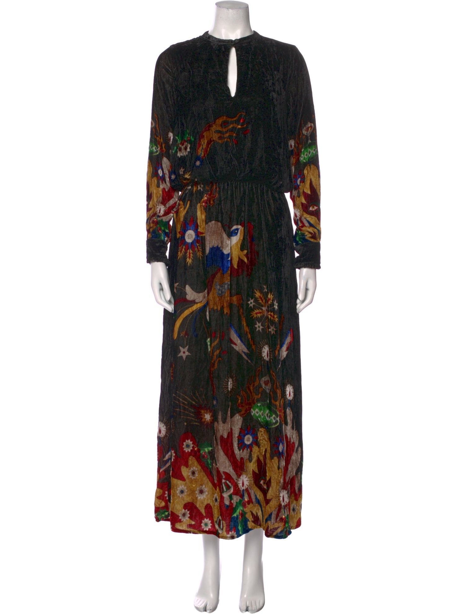 Chufy Printed Long Dress