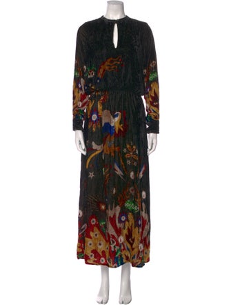 Chufy Printed Long Dress