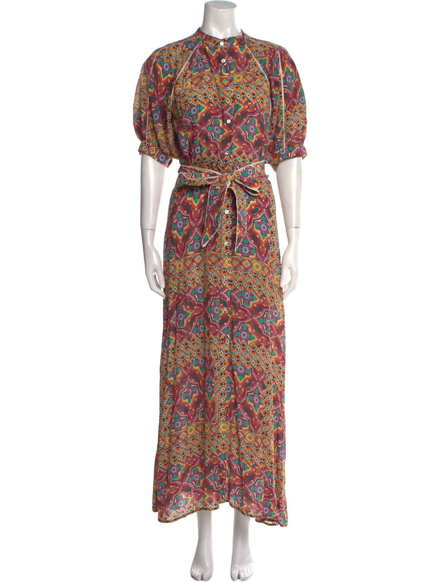 Chufy Silk Long Dress