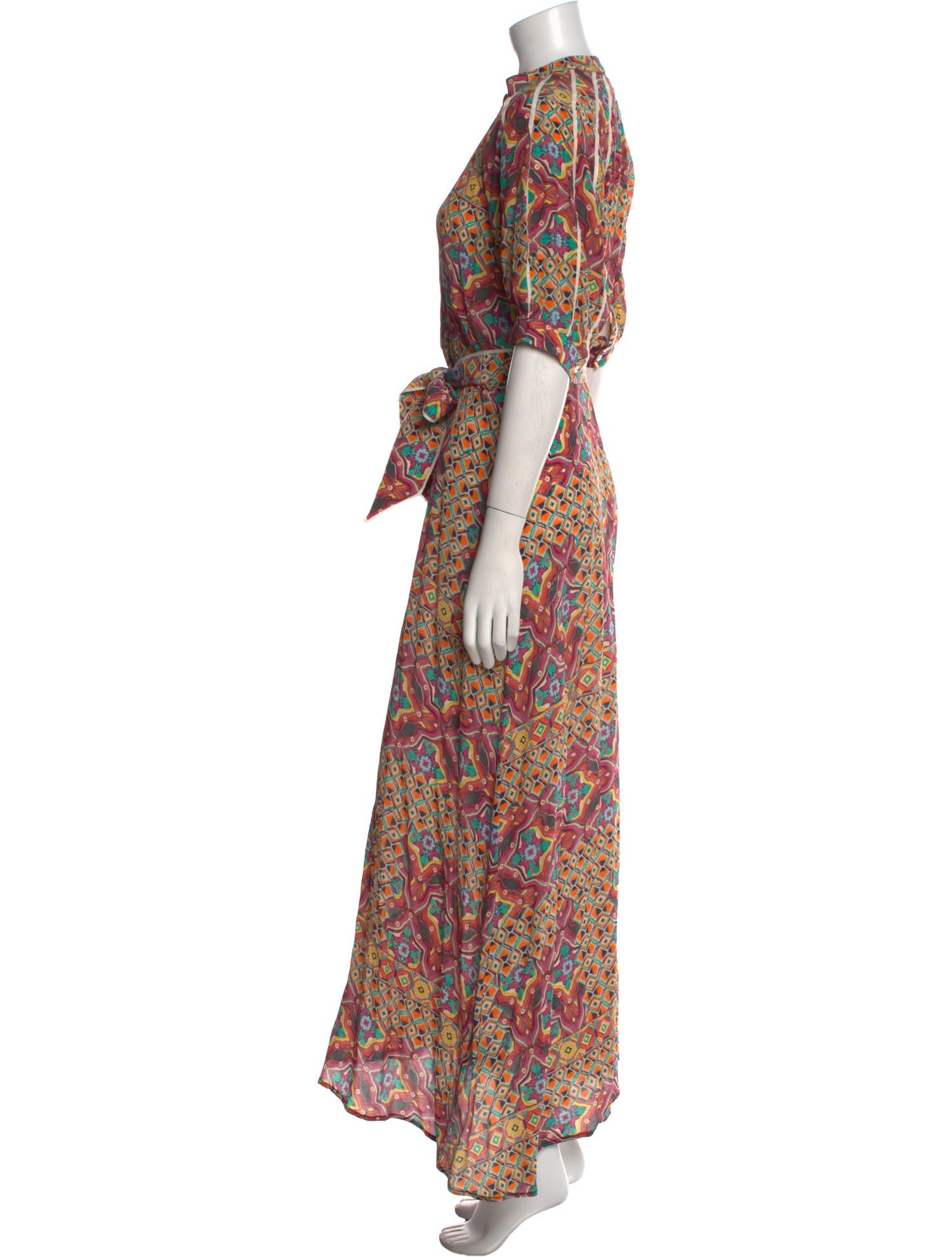Chufy Silk Long Dress