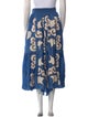 Chufy Printed Midi Length Skirt