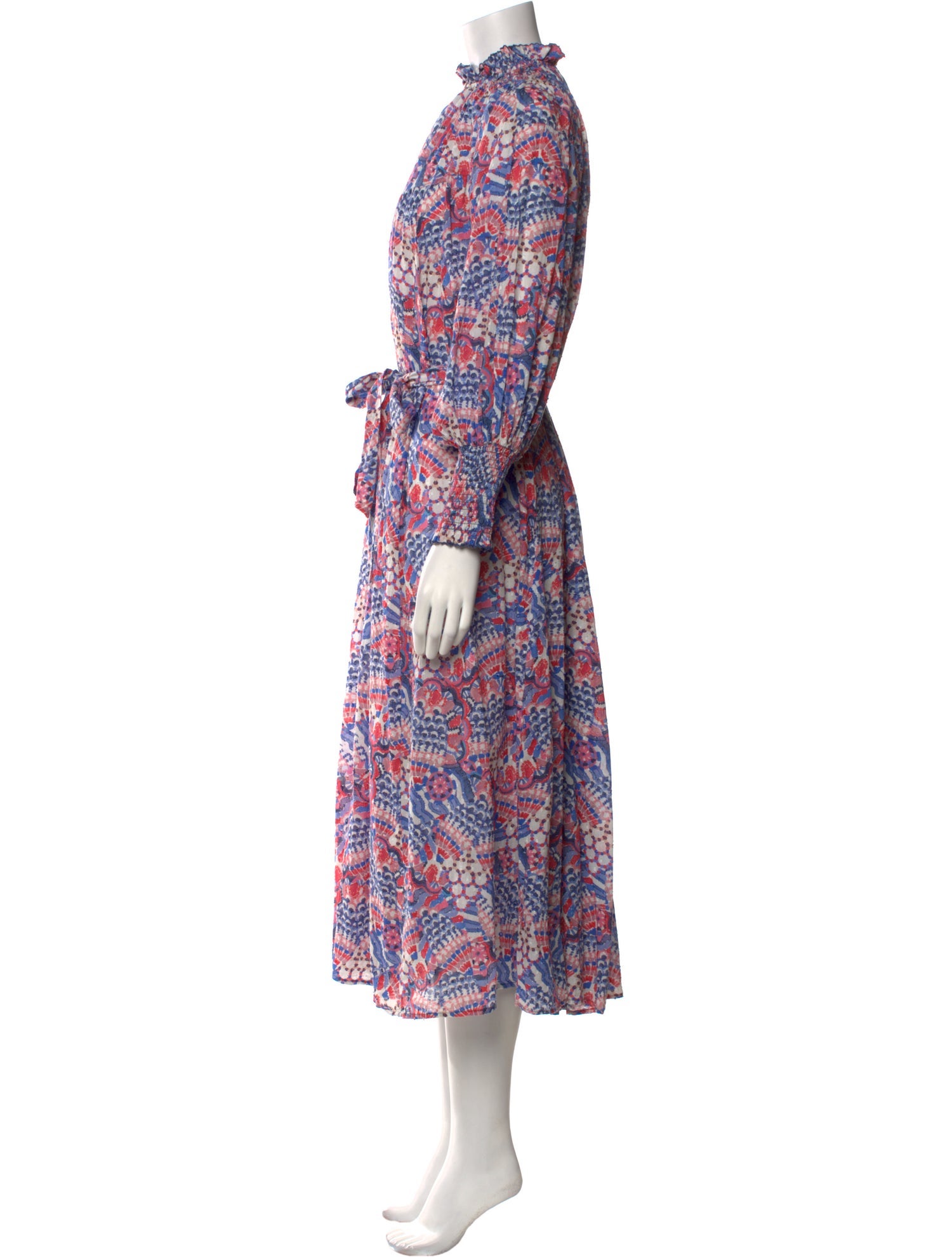 Chufy Printed Midi Length Dress