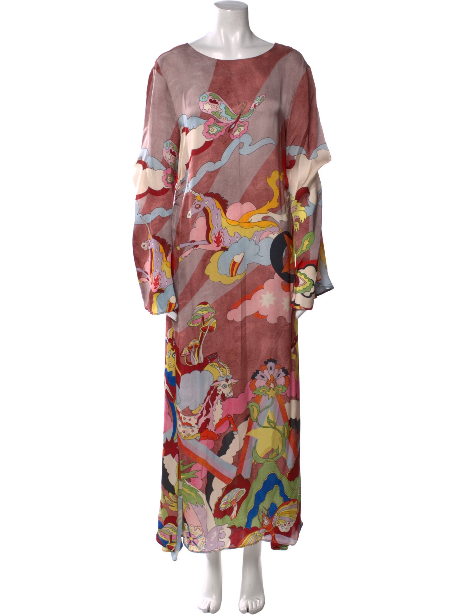 Chufy Printed Long Dress