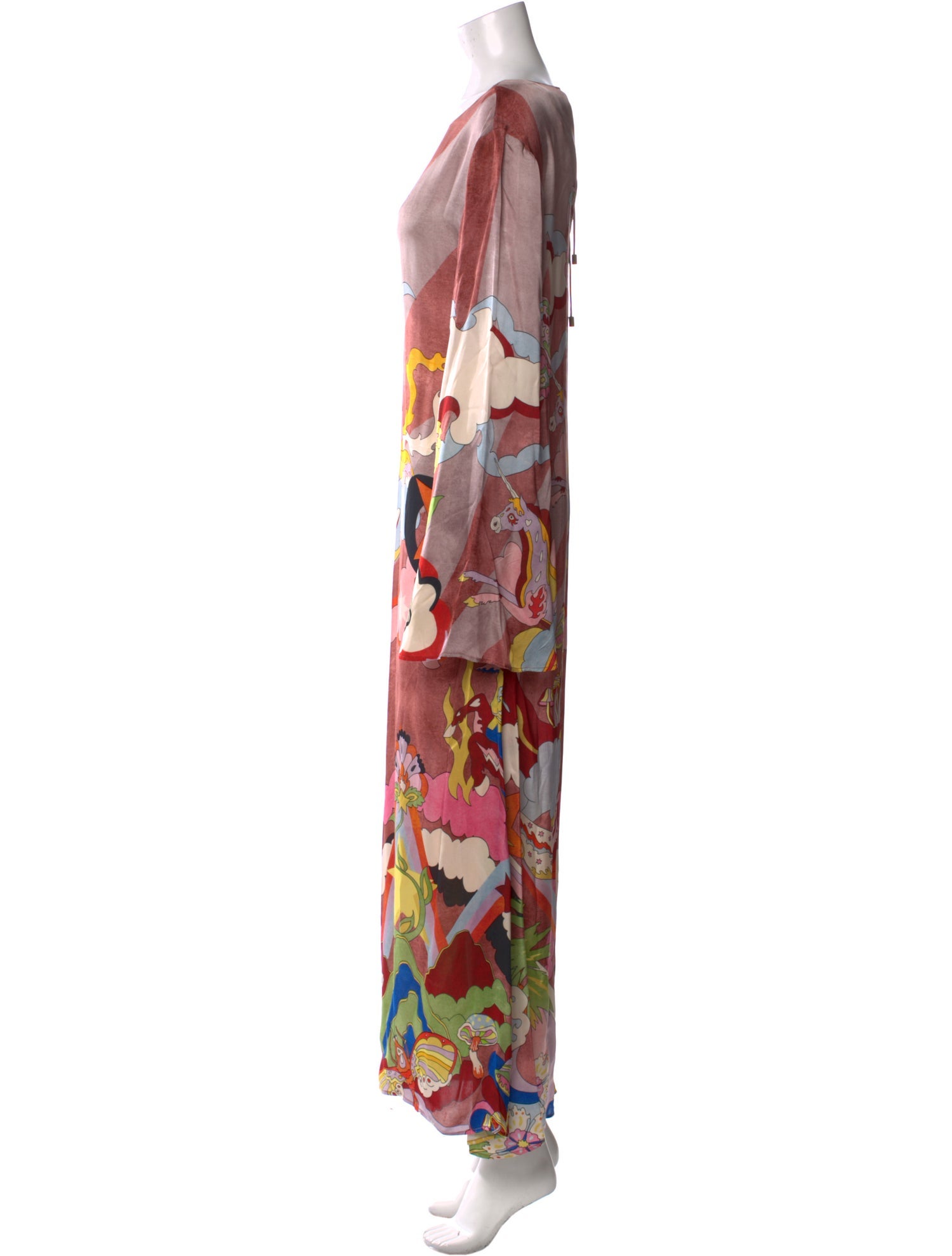 Chufy Printed Long Dress