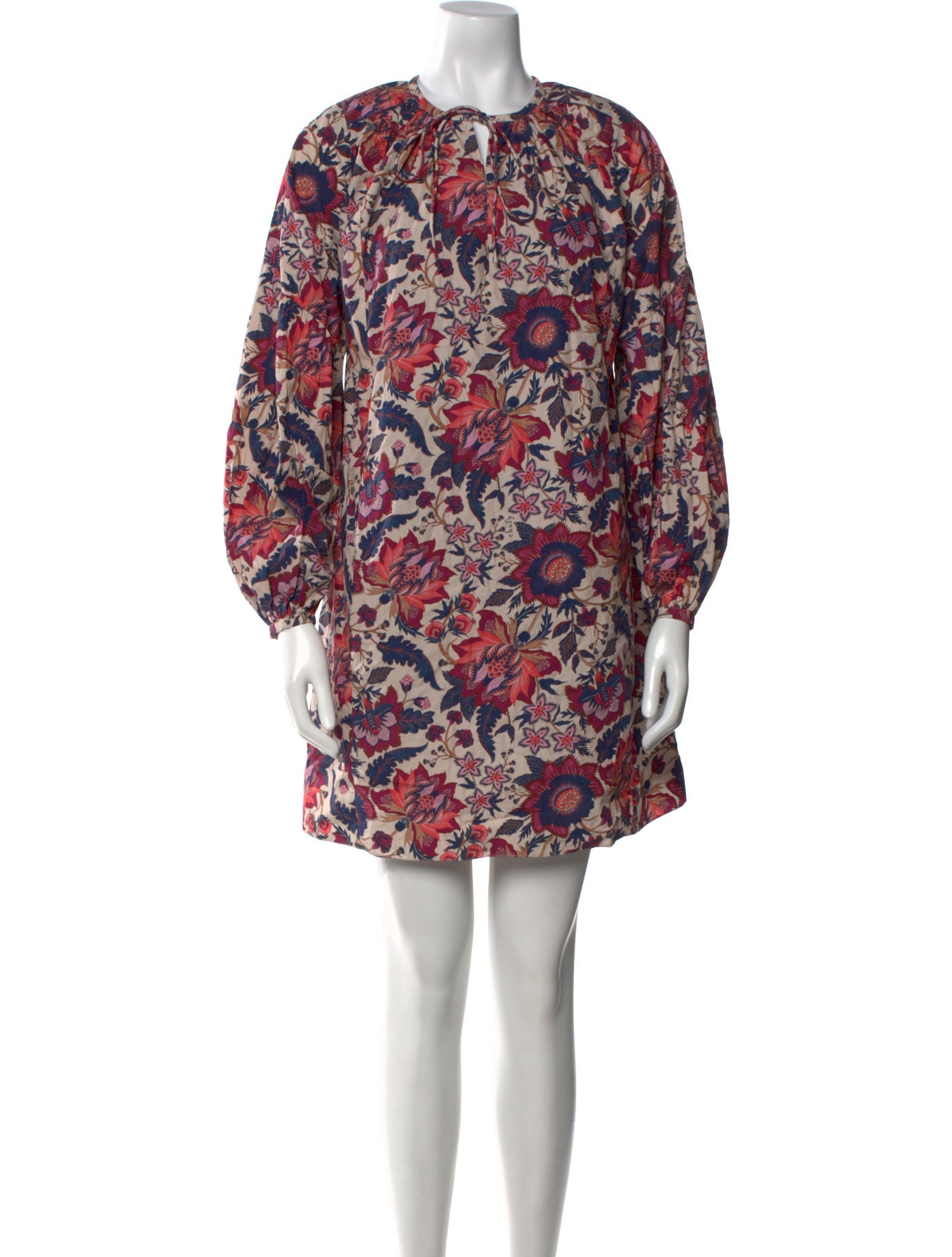 Chufy Floral Print Mini Dress