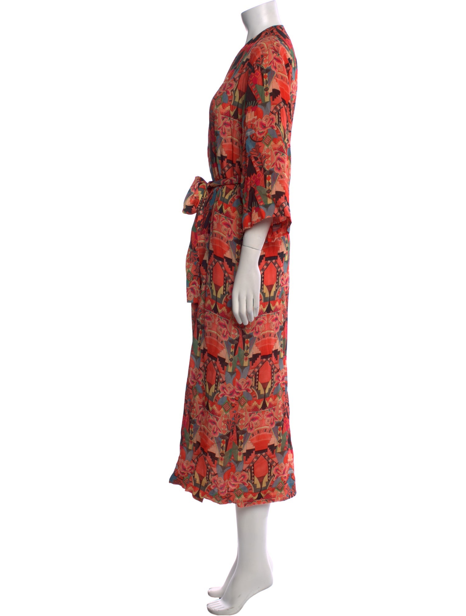 Chufy Floral Print Long Dress