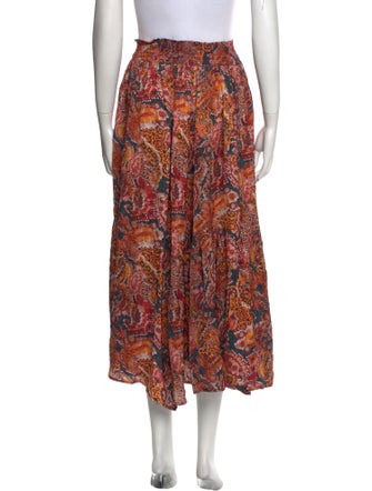 Chufy Printed Midi Length Skirt
