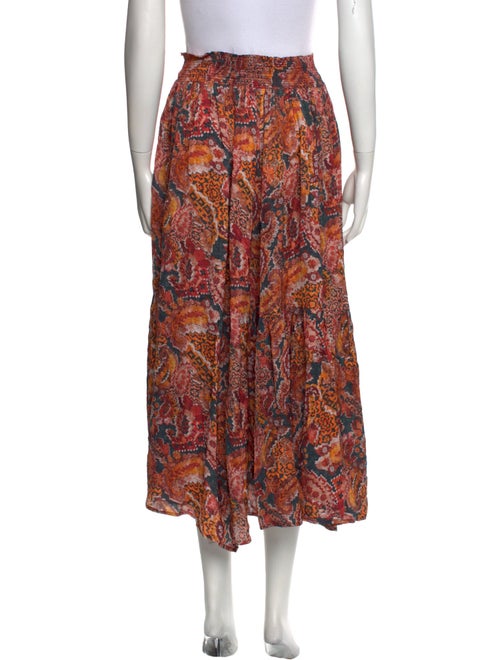 Chufy Printed Midi Length Skirt