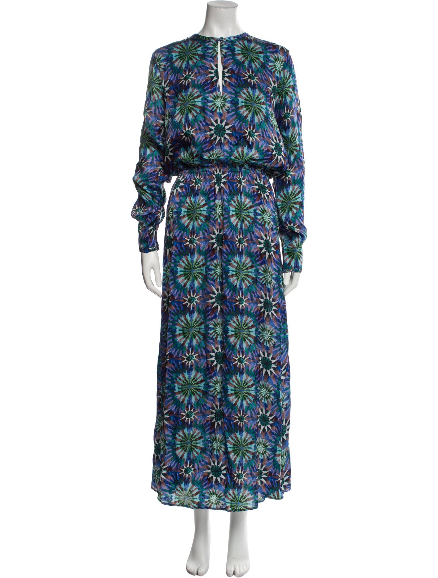 Chufy Floral Print Long Dress