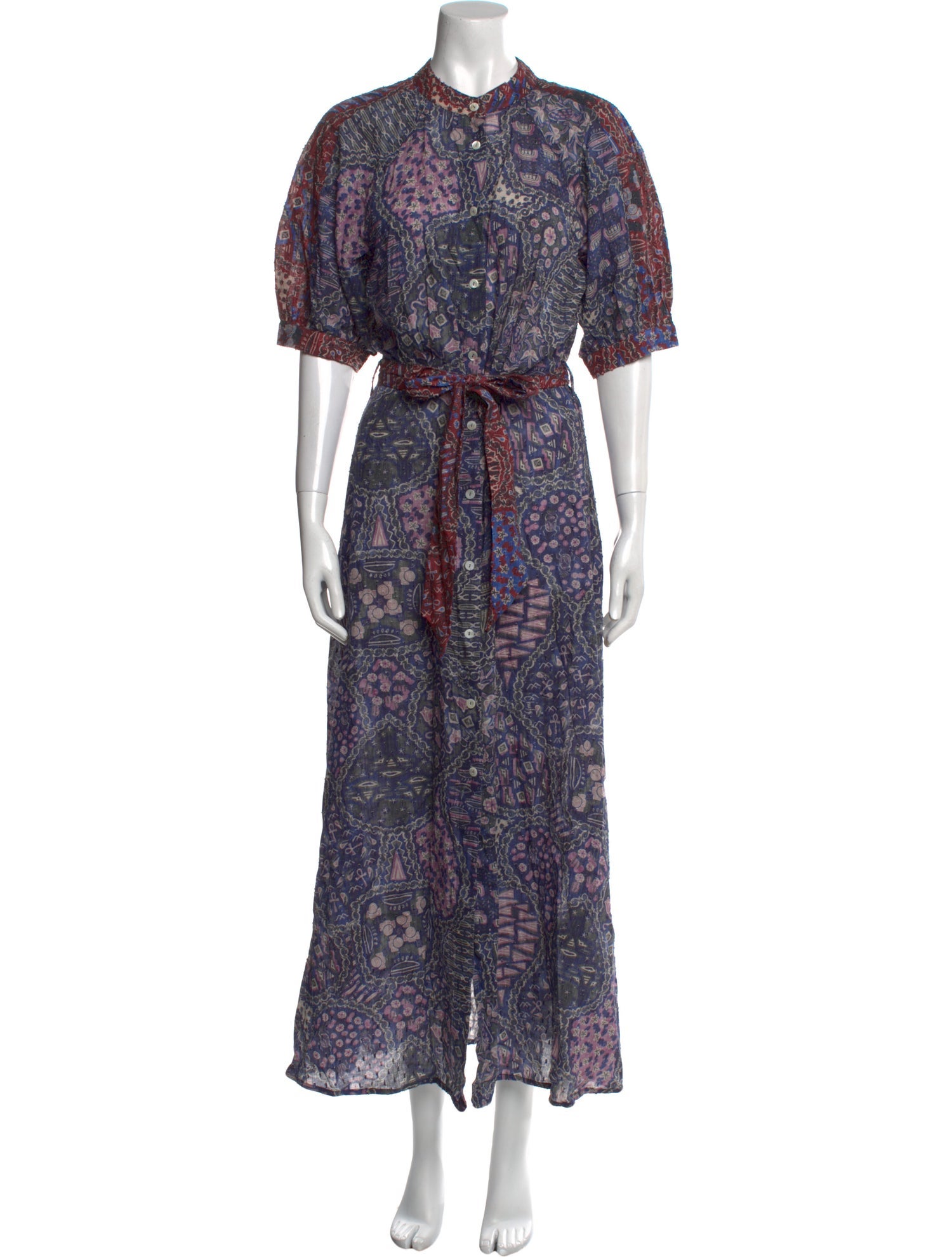 Chufy Printed Long Dress