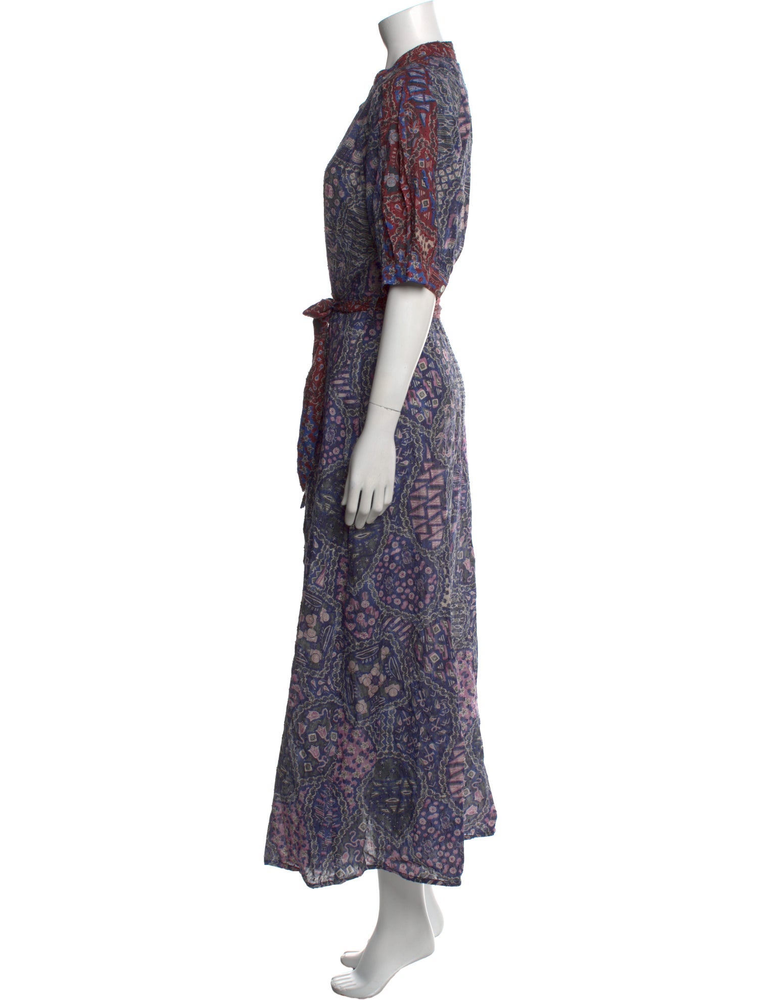 Chufy Printed Long Dress