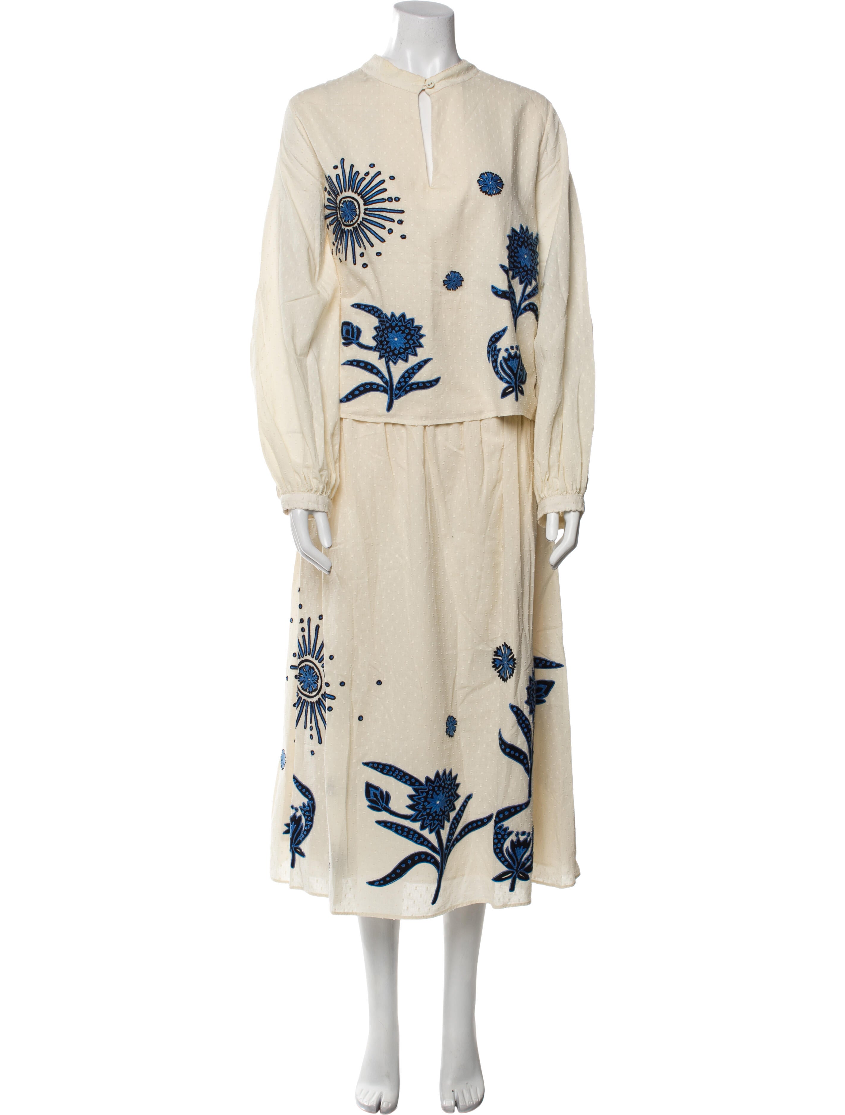 Chufy Printed Skirt Set